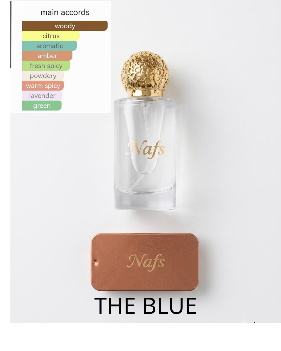 DEEP BLUE SCENT + SOLID PERFUME(FOR FREE)